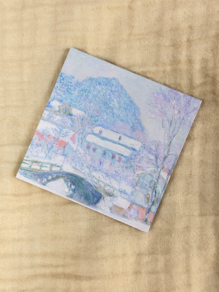 [2476-SHIPS] Monet-inspired Sticky Notes - ملاحظات لاصقة لروسومات مونيه (2 ships)