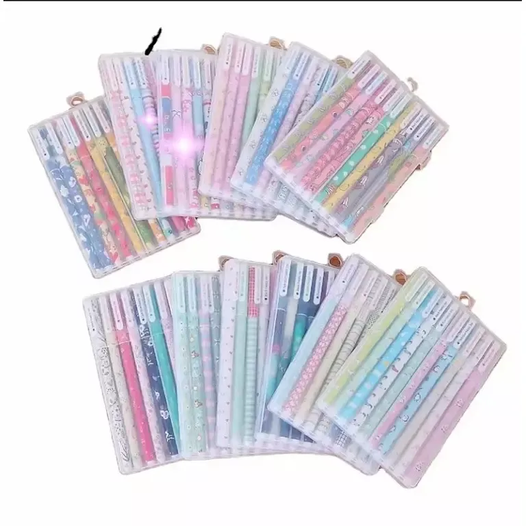 10 Colored Pens Set