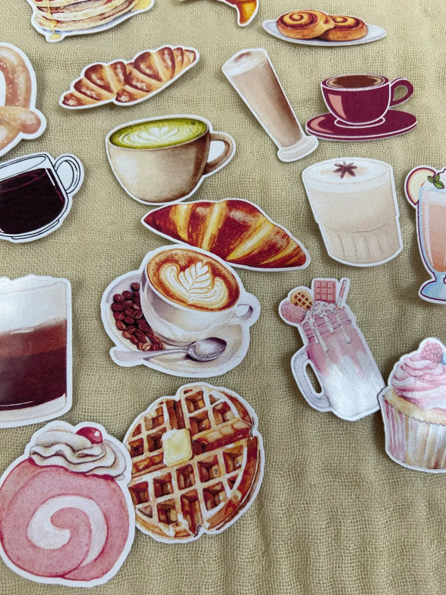 Cafe Food Stickers - TSL