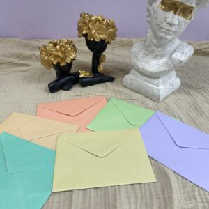 [5825-YELLOW] Envelope with Matching Card - أظرف مع كروت ملونة (Yellow)