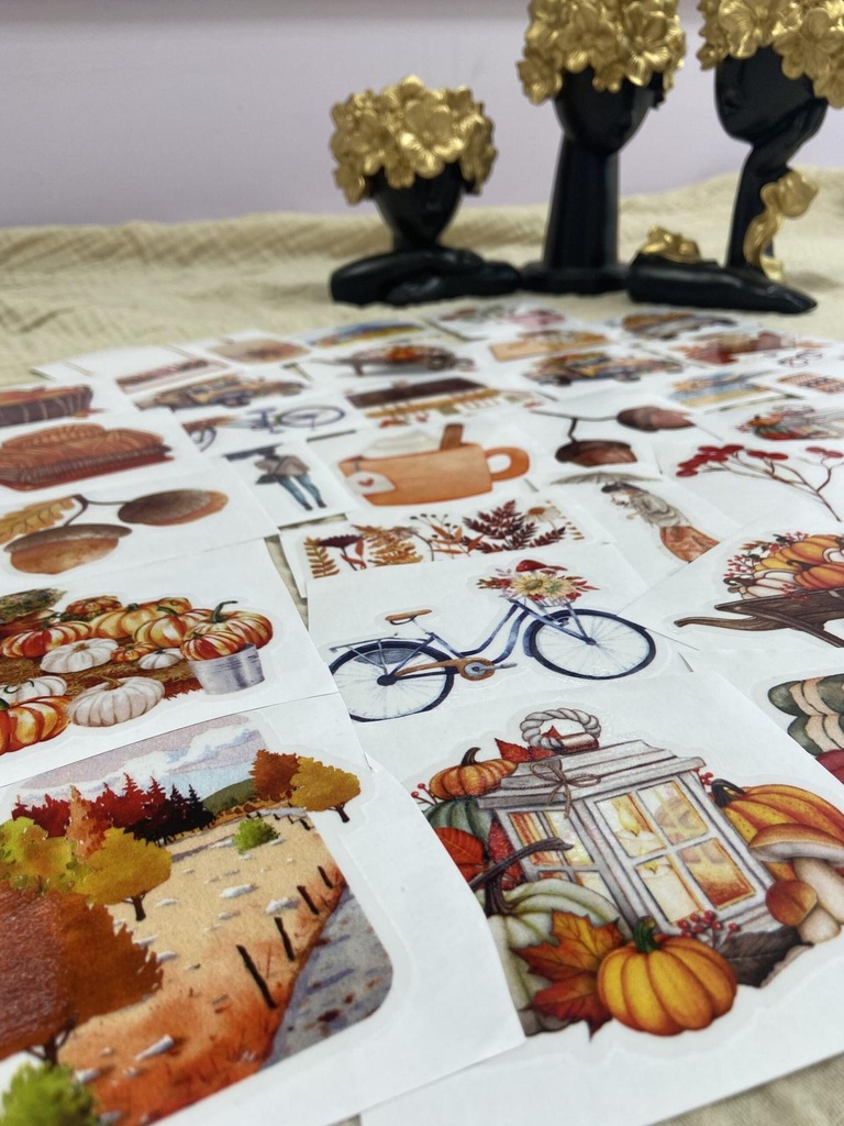 [5805] Autumn Stickers Pack - ستيكرز الخريف