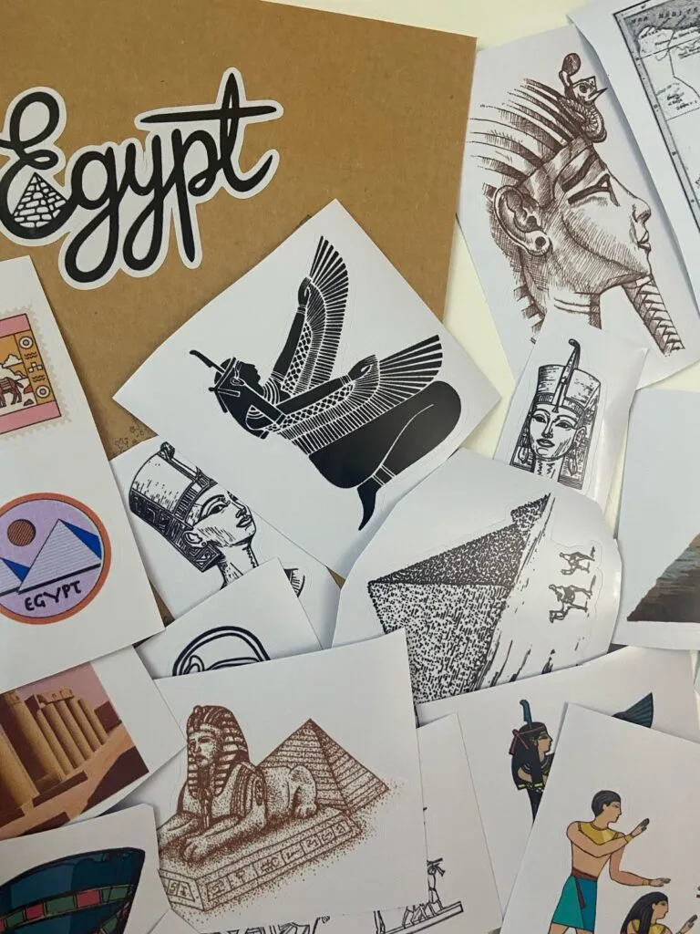 [5756] Egyptology Stickers Pack - ستيكرز علم المصريات