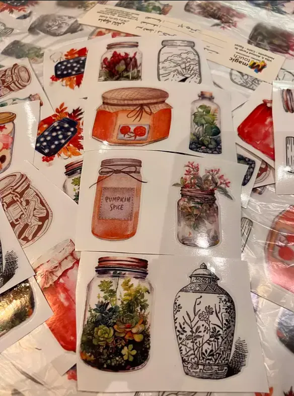 [1538] Jars Stickers Pack - ستيكرز البطرمانات