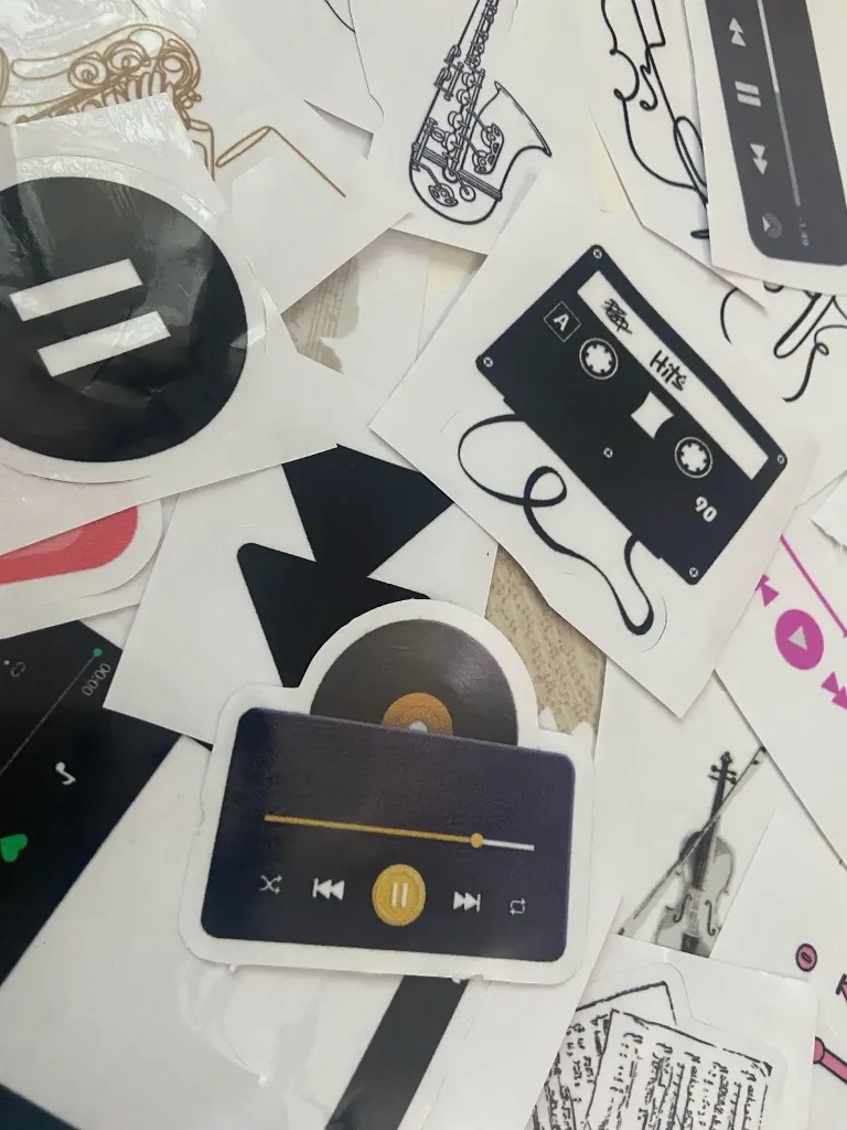 Music Players Stickers Pack - ستيكرز الموسيقى