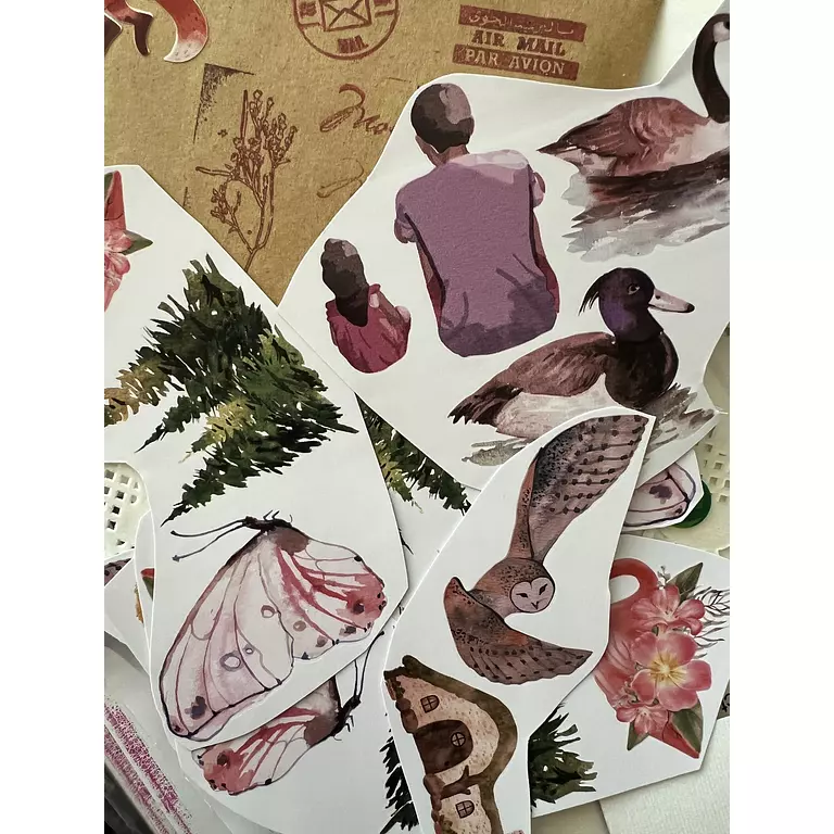 [1648] Nature Stickers Pack - ستيكرز الطبيعة