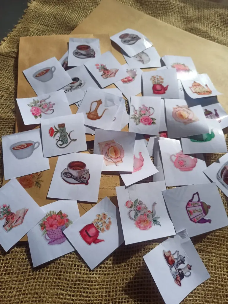 [4069] Teatime Stickers Pack - ستيكرز وقت الشاي