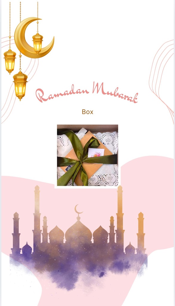 [3660-EID] Ramadan Box - علبة رمضان (mosque in Eid journal)