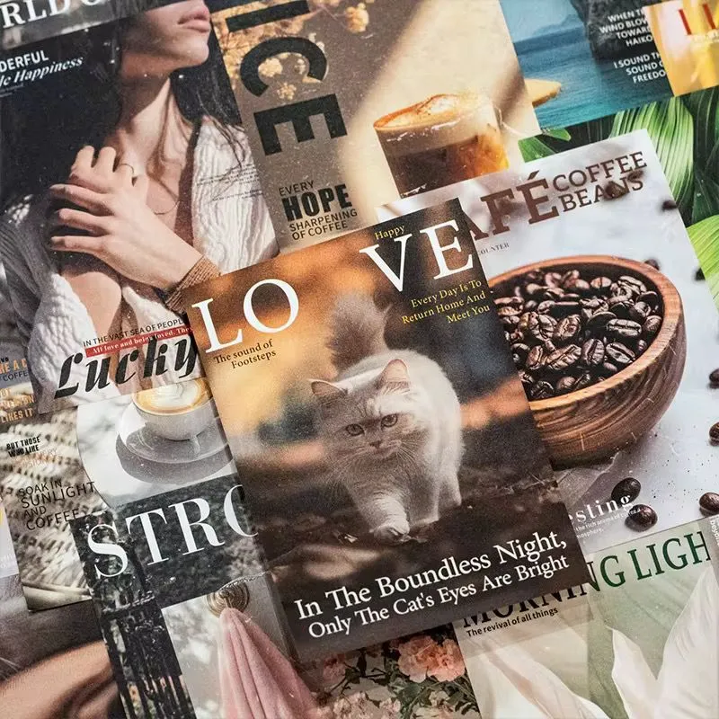 30 Sheets/Pack Magazine Collection Series